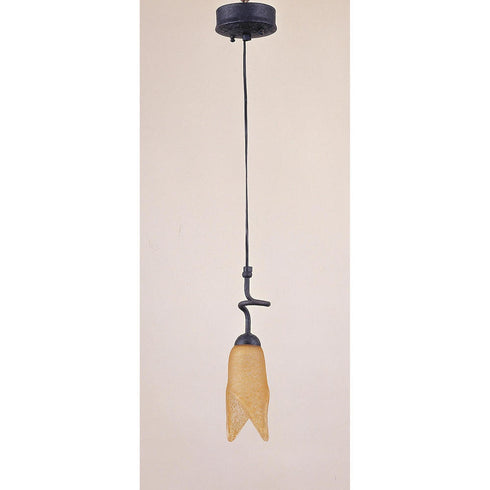 Elk 1 Light HANG PENDANT in Brown Finish Model: 69244