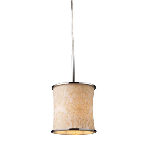 Elk 1 Light MINI PENDANT in Polished Chrome Finish Model: 20015/1