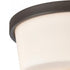 Elk 2 Light FLUSH MOUNT in Oil Rubbed Bronze Finish Model: CN310231