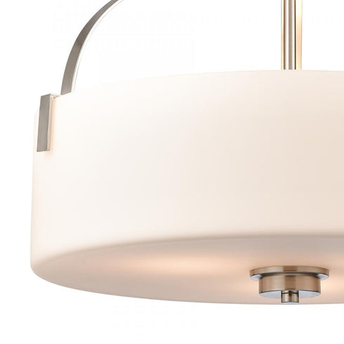 Elk 3 Light PENDANT in Brushed Nickel Finish Model: CN300842