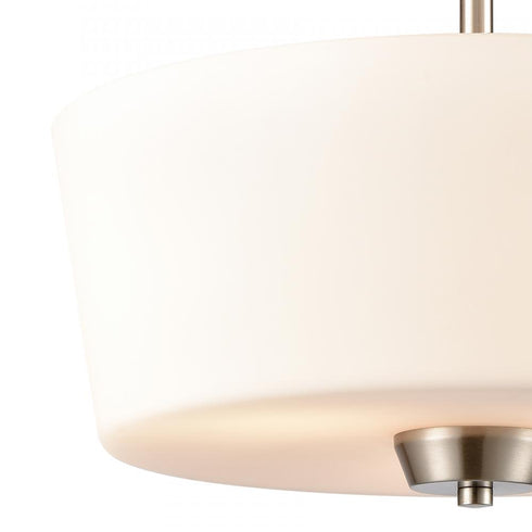 Elk 3 Light PENDANT in Brushed Nickel Finish Model: CN310842