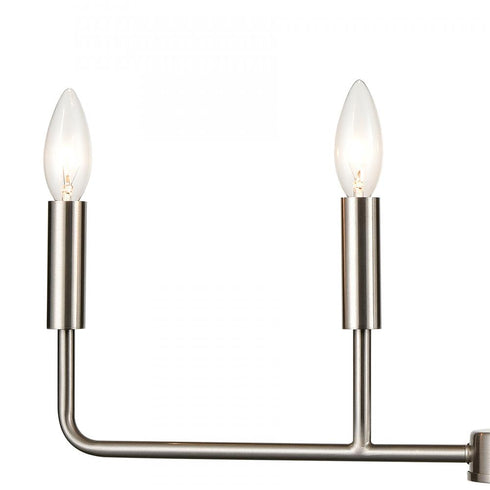 Elk 4 Light CHANDELIER in Brushed Nickel Finish Model: CN330422