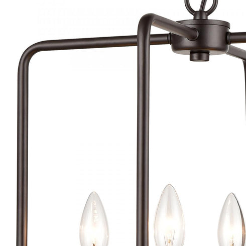 Elk 4 Light PENDANT in Oil Rubbed Bronze Finish Model: CN330441
