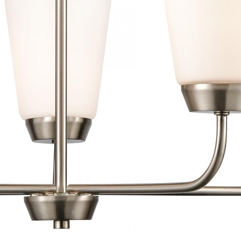 Elk 5 Light CHANDELIER in Brushed Nickel Finish Model: CN310522