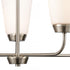 Elk 5 Light CHANDELIER in Brushed Nickel Finish Model: CN310522