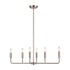 Elk 6 Light CHANDELIER in Brushed Nickel Finish Model: CN330622