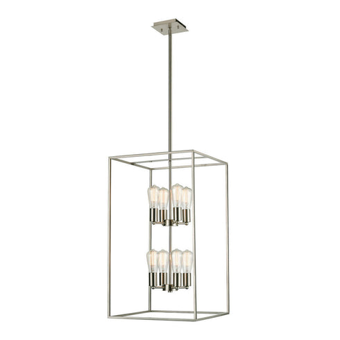 Elk 8 Light PENDANT in Brushed Nickel Finish Model: CN150882