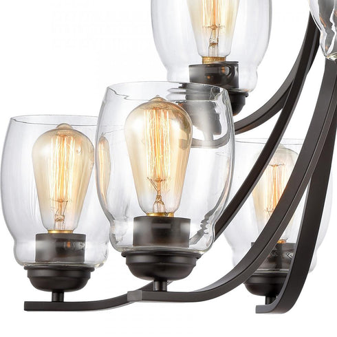 Elk 9 Light CHANDELIER in Oil Rubbed Bronze Finish Model: CN320921