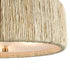 Elk Abaca 16.75 Inch Wide 3 Light Semi Flush Mount Satin Brass Model: 32469/3
