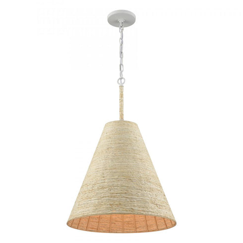 Elk Abaca 17'' Wide 1 Light Pendant Textured Model: 32456/1