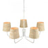 Elk Abaca 34'' Wide 5 Light Chandelier Textured Model: 32457/5