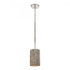 Elk Abaca 5.25 Inch Wide 1 Light Mini Pendant in Polished Nickel Model: 32475/1
