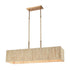 Elk Abaca ISLAND LIGHT in Satin Brass Finish Model: 32414/5