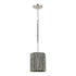 Elk Abaca MINI PENDANT in Polished Nickel Finish Model: 32511/1