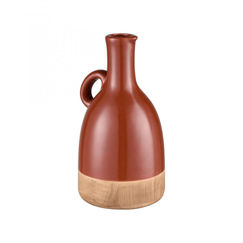 Elk Adara Vase Small (2 pack) (2 pack) in Brick Red Finish Model: S0017-10040