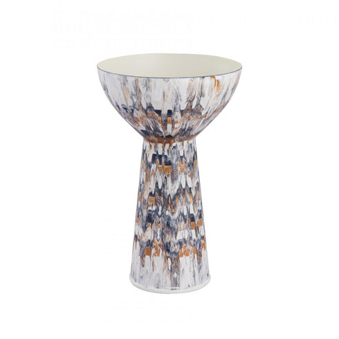Elk Adler Pedestal Bowl Small in Amber (2 pack) (2 pack) Model: H0807-10998