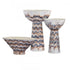 Elk Adler Pedestal Bowl Small in Amber (2 pack) (2 pack) Model: H0807-10998