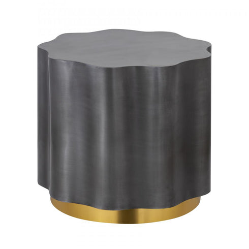Elk Agata Accent Table in Antique Zinc Finish Model: H0895-10514