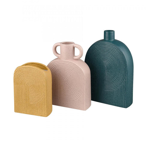 Elk Agna Vase Medium (2 pack) (2 pack) in Pink Finish Model: S0017-10065