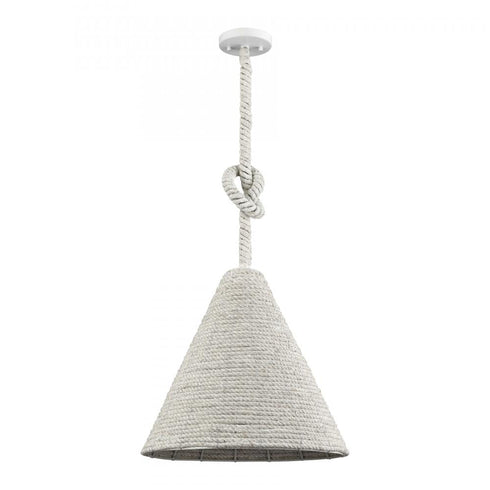 Elk Air Loom 16.5 Inch Wide 1 Light Pendant in White Model: H0018-11117