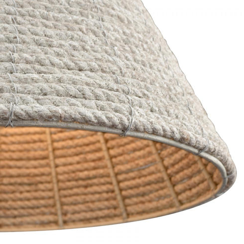 Elk Air Loom 16.5 Inch Wide 1 Light Pendant in White Model: H0018-11117