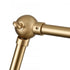 Elk Albany 16 Inch High 1 Light Hinged Swingarm Sconce Brushed Gold Model: 52354/1