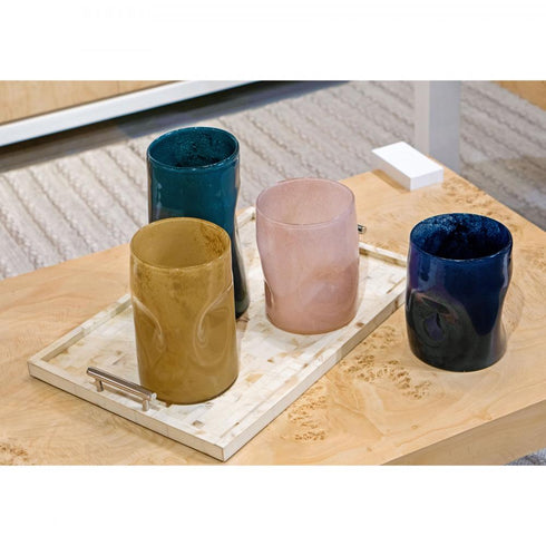 Elk Alina Vase Medium (2 pack) (2 pack) in Navy Finish Model: S0014-10097