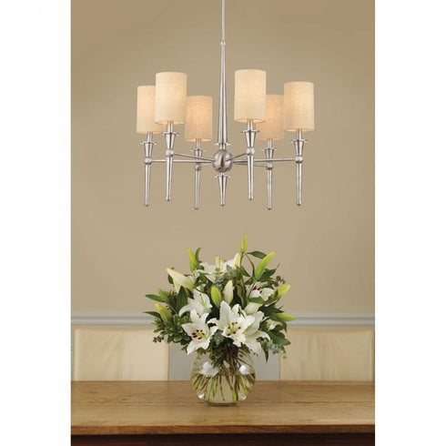 Elk Allure 6 Light CHANDELIER in Brushed Nickel Finish Model: M209778