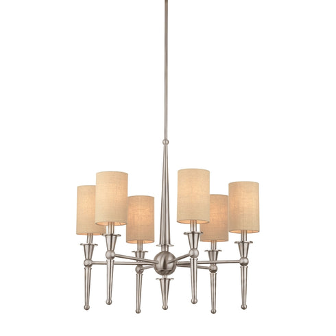 Elk Allure 6 Light CHANDELIER in Brushed Nickel Finish Model: M209778