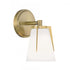 Elk Allure 9 Inch High 1 Light Sconce in Antique Brass Model: 2501-AN-MO