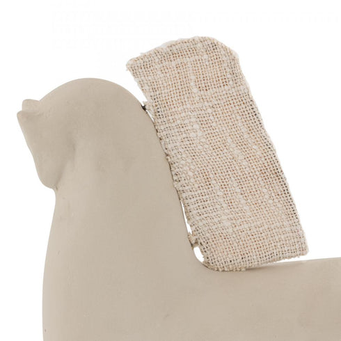 Elk Amigo Horse Object Cream in Beige Finish Model: S0897-11415