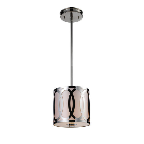 Elk Anastasia 1 Light MINI PENDANT in Polished Nickel Finish Model: 10172/1
