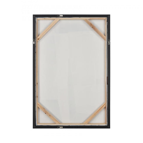 Elk Angle Abstract Framed Wall Art in Blue Finish Model: S0016-10181