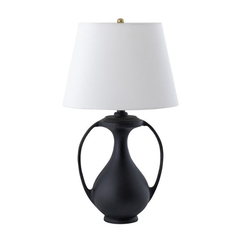 Elk Anpell 25 Inch High 1 Light Table Lamp in Black Includes LED Bulb Model: H0809-11882-LED