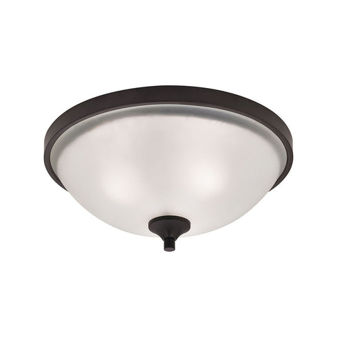 Elk Arlington 3 Light FLUSH MOUNT in Oil Rubbed Bronze Finish Model: 2003FM/10