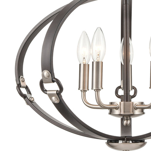 Elk Armstrong Grove CHANDELIER in Espresso Finish Model: 83449/5