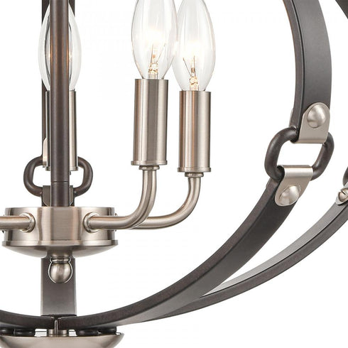 Elk Armstrong Grove CHANDELIER in Espresso Finish Model: 83449/5