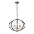 Elk Armstrong Grove CHANDELIER in Espresso Finish Model: 83449/5