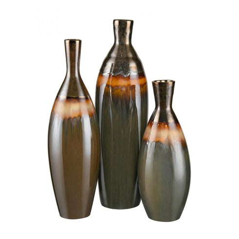 Elk Arne VASE JAR BOTTLE (4 pack) (4 pack) in Brown Finish Model: S0017-8955