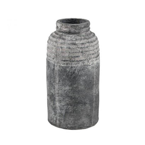 Elk Ashe Vase Medium (2 pack) (2 pack) in Antique Dark Gray Finish Model: S0017-10038