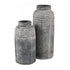 Elk Ashe Vase Medium (2 pack) (2 pack) in Antique Dark Gray Finish Model: S0017-10038