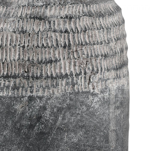 Elk Ashe Vase Medium (2 pack) (2 pack) in Antique Dark Gray Finish Model: S0017-10038