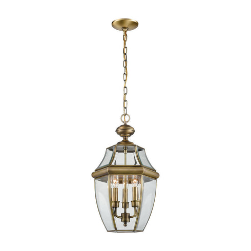 Elk Ashford HANGING in Antique Brass Finish Model: 8603EH/89