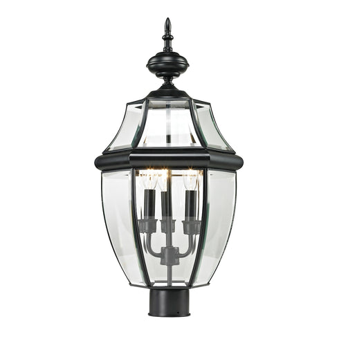 Elk Ashford POST MOUNT in Black Finish Model: 8603EP/60