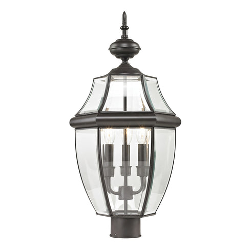 Elk Ashford POST MOUNT in Oil Rubbed Bronze Finish Model: 8603EP/75