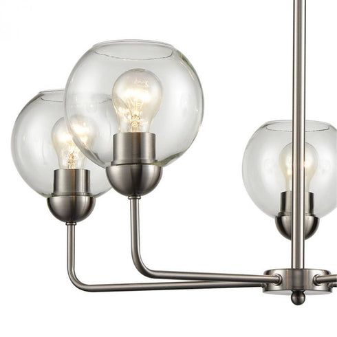 Elk Astoria CHANDELIER in Nickel Finish Model: CN280522