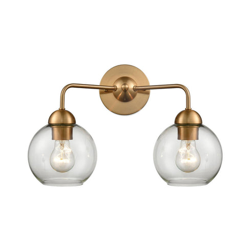 Elk Astoria VANITY LIGHT in Satin Gold Finish Model: CN280215