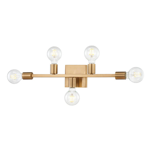 Elk Attune VANITY LIGHT in Burnished Brass Finish Model: 47435/5