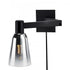 Elk Audrey 10 Inch High 1 Light Swingarm Sconce in Matte Black Model: 8478-MB-BC