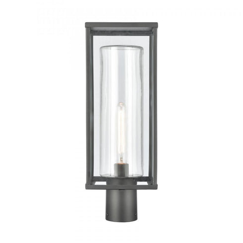 Elk Augusta 19.75 Inch High 1 Light Outdoor Post Light Matte Black Model: 90014/1